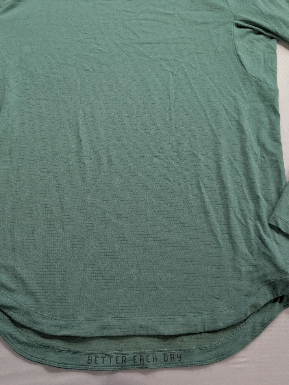 Lululemon Drysense Hoodie Mens S Green Lightweight Performance Metal Vent Tech